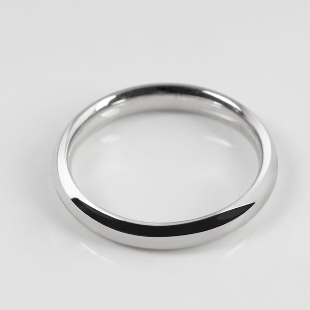 Fede bombata in argento 3,5 mm