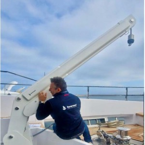 Gru - Movimentazione plancetta - Varo tender