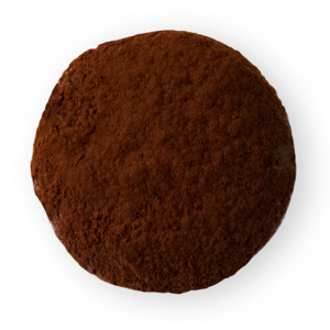 MOCHI DE CHOCOLATE DE COSTA DE MARFIL Y GHANA ESPOLVOREADO CON CACAO
 