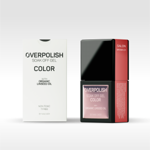 Overpolish Soak Off Gel Color - Brown Tones WITH ORGANIC LINSEED OIL