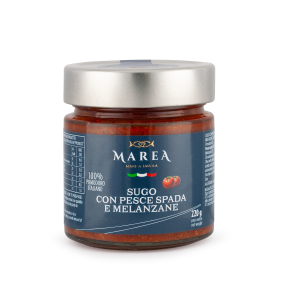 PESCE SPADA Y MELANZANE 220gr