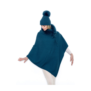 PONCHO WOOL & CASHMERE + SHADOW FOX MOD P020VS