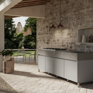 Aura Eco-friendly outdoor kitchen