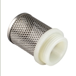 Filtro inox con attacco maschio G1 in PA