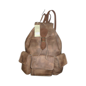 Zaino in Pelle Naturale con Tasche Laterali

&nbsp;

&nbsp;