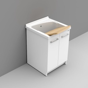 Lavatoio con mobile 61×61 – Revine
 