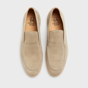 Sand Suede Loafer
 