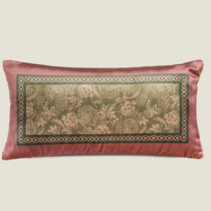 <p>Agra Rosa - Cuscino in Velluto Stampato</p>