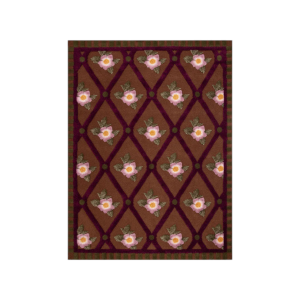 <p>Rose Flower &ndash; Tappeto in Lana Cotta Essential</p>