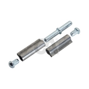 Zipper hinges 2 wings removable pin with fixed washer