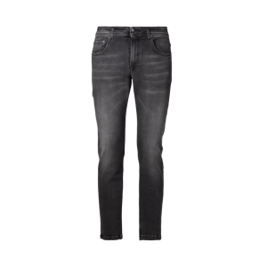 JEANS NERO SABBIATO
