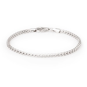 Pulsera de malla perforada