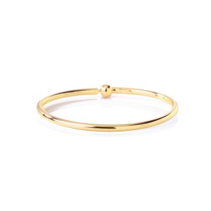 Golden Rigid Bracelet