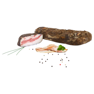 <p>Guanciale Stagionato con Cotenna<br />
&nbsp;</p>