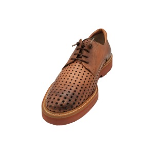 Derby Forato in Pelle &ndash; Modello U-1422 Cuoio
&nbsp;