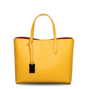 Shopping Bag Yellow Bicolor – Sunshine Model Duo