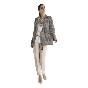 Blazer Strutturato Fantasia Tessuta

&nbsp;

&nbsp;