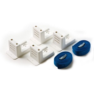 01.2339 – Kit universal de fijación blanca con correas