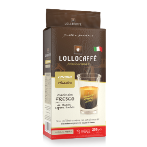 Lollo Coffee Fresh Ground Crema Classico 250g
 