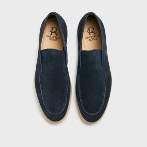 Blue Suede Loafer
 