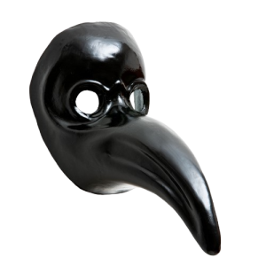 Medical Mask of Peste Total Black