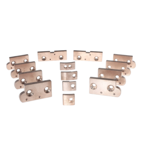 Contatti in rame elettrolitico rettangolari biforo &ndash; Serie CRB &nbsp;