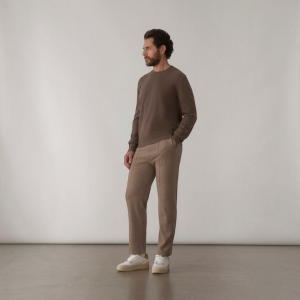 PULLOVER GIROCOLLO – 100%WS
