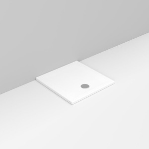 Piatto doccia quadrato scarico esterno H4 80×80 – Squash 