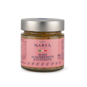 SUGO A GAMBERETTI Y ZUCCHINE 220gr