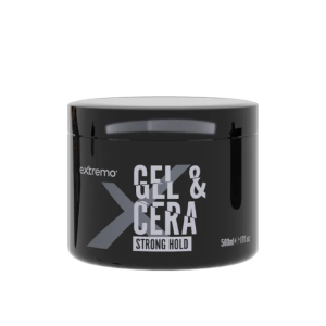 STRONG HOLD GEL-WAX
Gel + Cera Modellante

&nbsp;