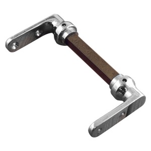 Paar Metalltürgriffe