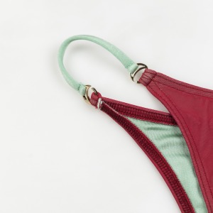 Dentelle courte en lycra avec 2 anneaux
&nbsp;