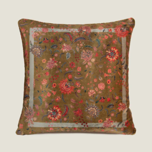 <p>Jodpur Oliva - Cuscino in Velluto Stampato</p>