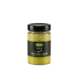 Pesto di fiori di zucca e zucchine&nbsp;