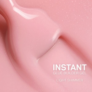 <p>COLLA ISTANTANEA LIGHT SHIMMER &ndash; GEL PER LA COSTRUZIONE A PENNELLO &ndash; 15ML (SENZA HEMA)</p>