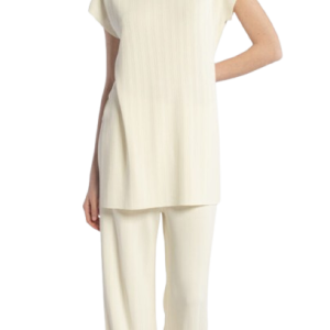 Maglia Donna in Maglia a Coste – Modello Tunica
 
